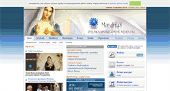 Desktop Screenshot of mi.maryjni.pl